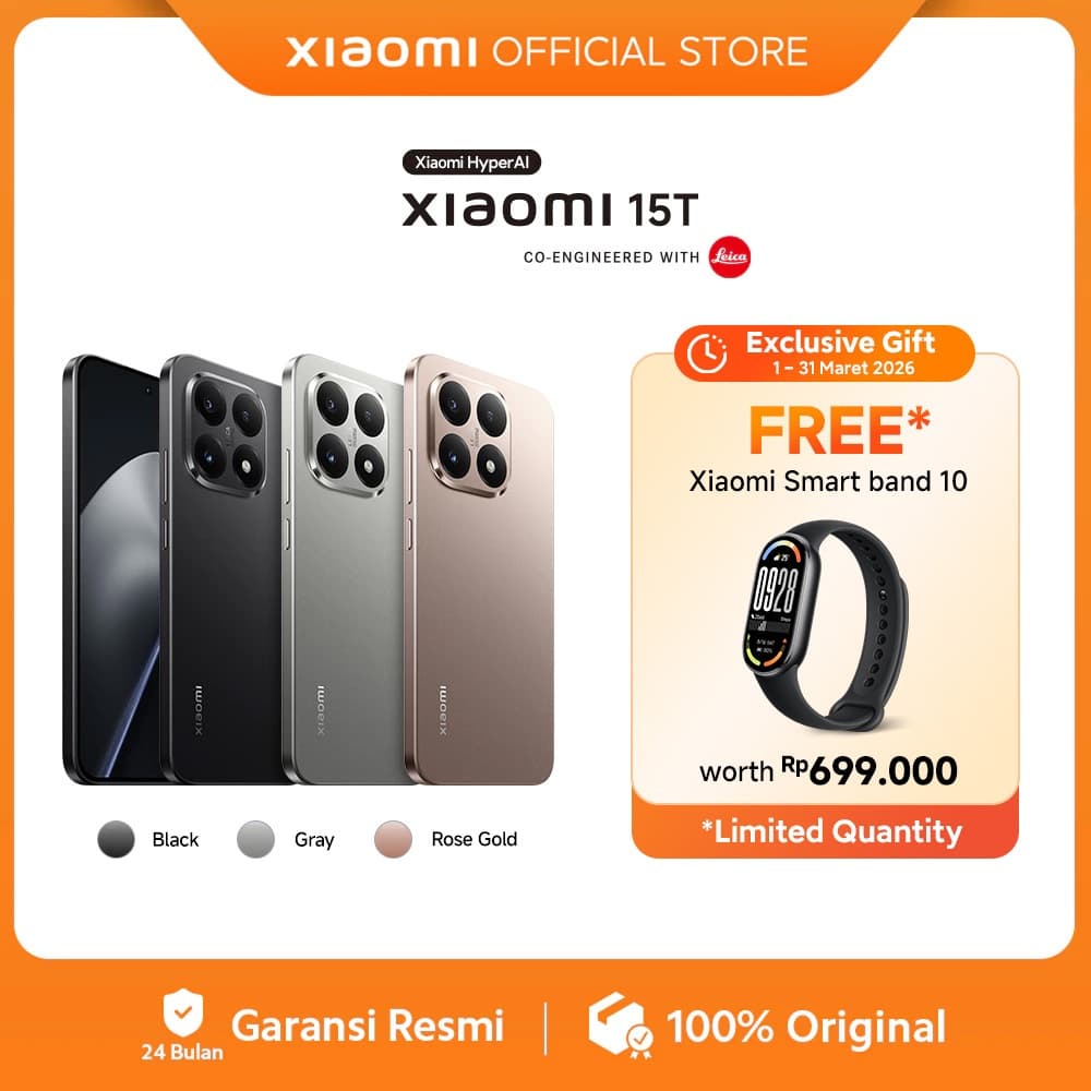 Xiaomi 15T (12/512GB) / Xiaomi 15T Pro (12/512GB) | Leica Summilux optical lens Dimensity 8400-Ultra | 6.83" 120Hz eye-care display | Massive 5500mAh (typ) battery | 67W HyperCharge [Official Store]